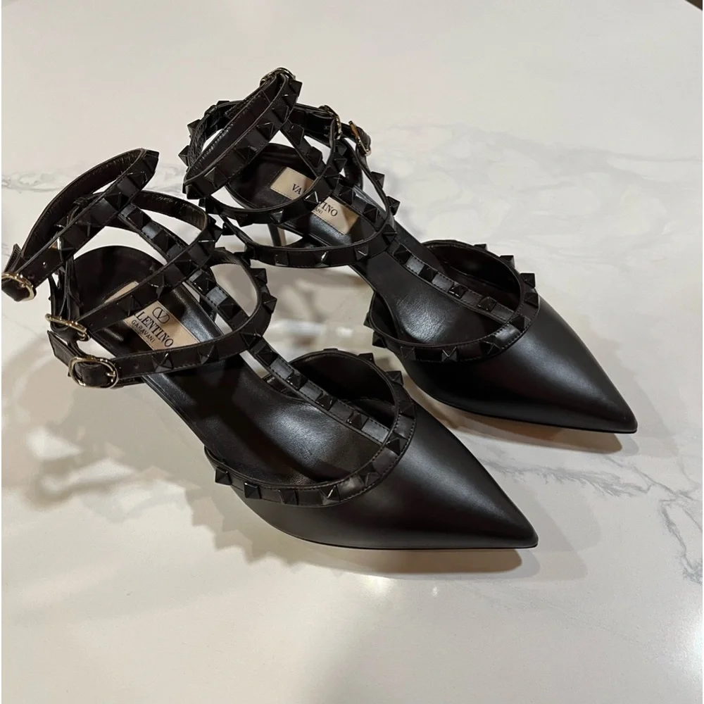 VALENTINO GARAVANI
Rockstud leather sandals - Picture 5 of 16